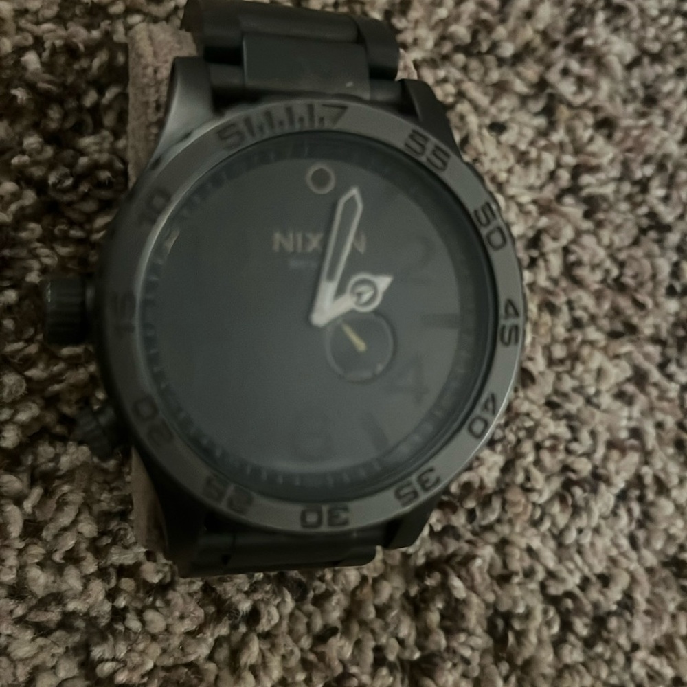 Nixon Diver’s Watch in Gunmetal